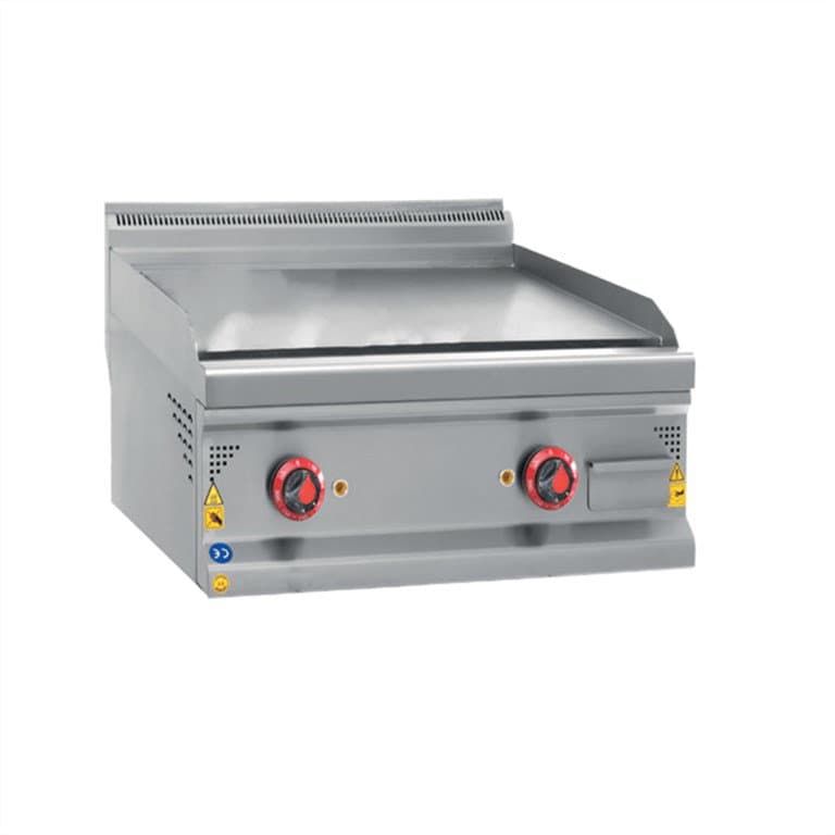 CSA INOX 4000 cm² Elektrikli Düz Pleyt Izgara KROM PLEYT