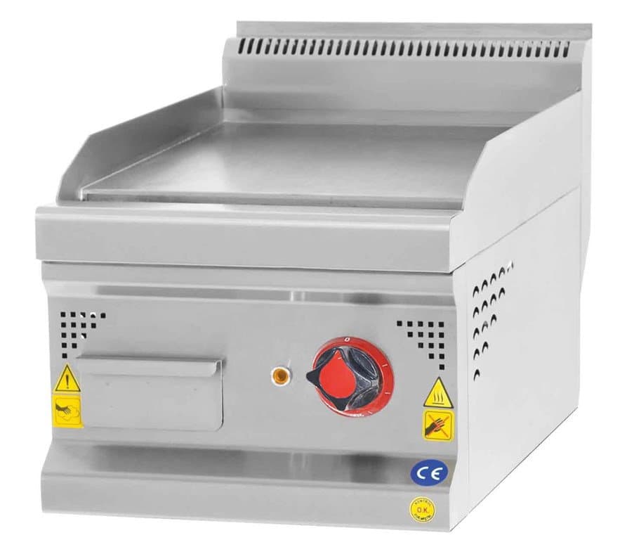 CSA INOX 2000 cm² Elektrikli Düz Pleyt Izgara KROM PLEYT