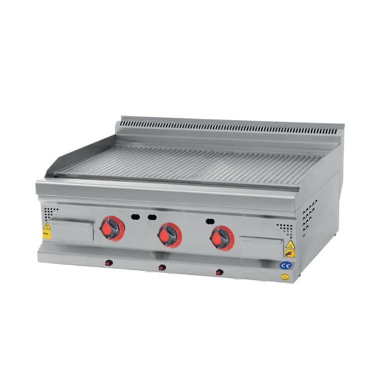 CSA Set Üstü Lpg Tüplü Tam Kanallı Izgara KROM PLEYT