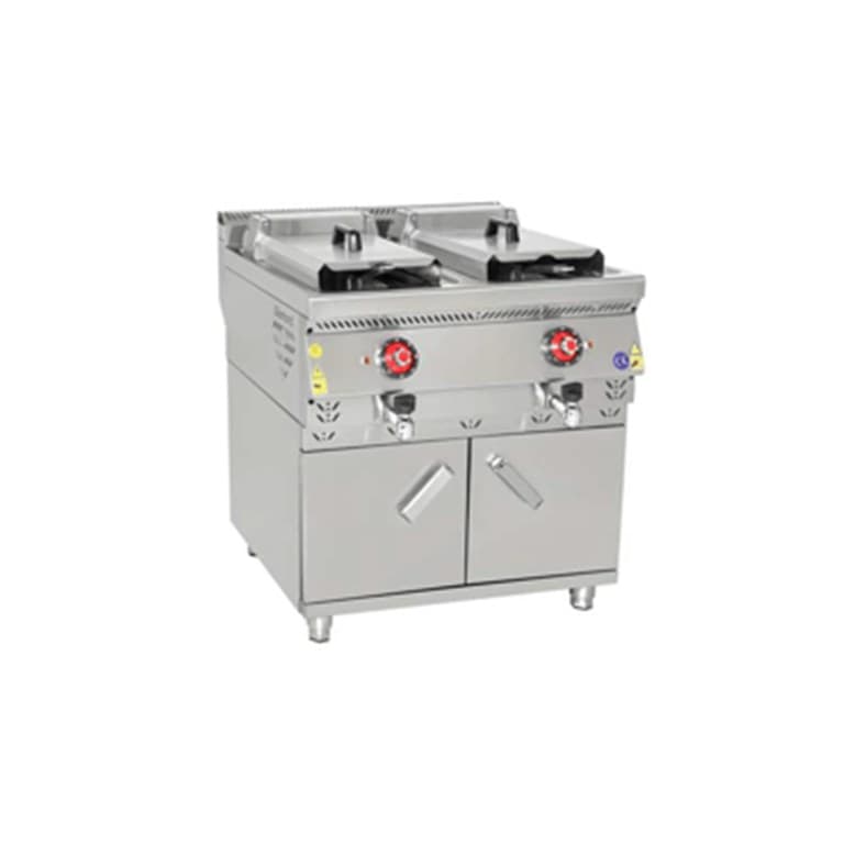 HİMAKSAN ÇİFTLİ FRİTÖZ DOLAPLI HMK-DFE 668