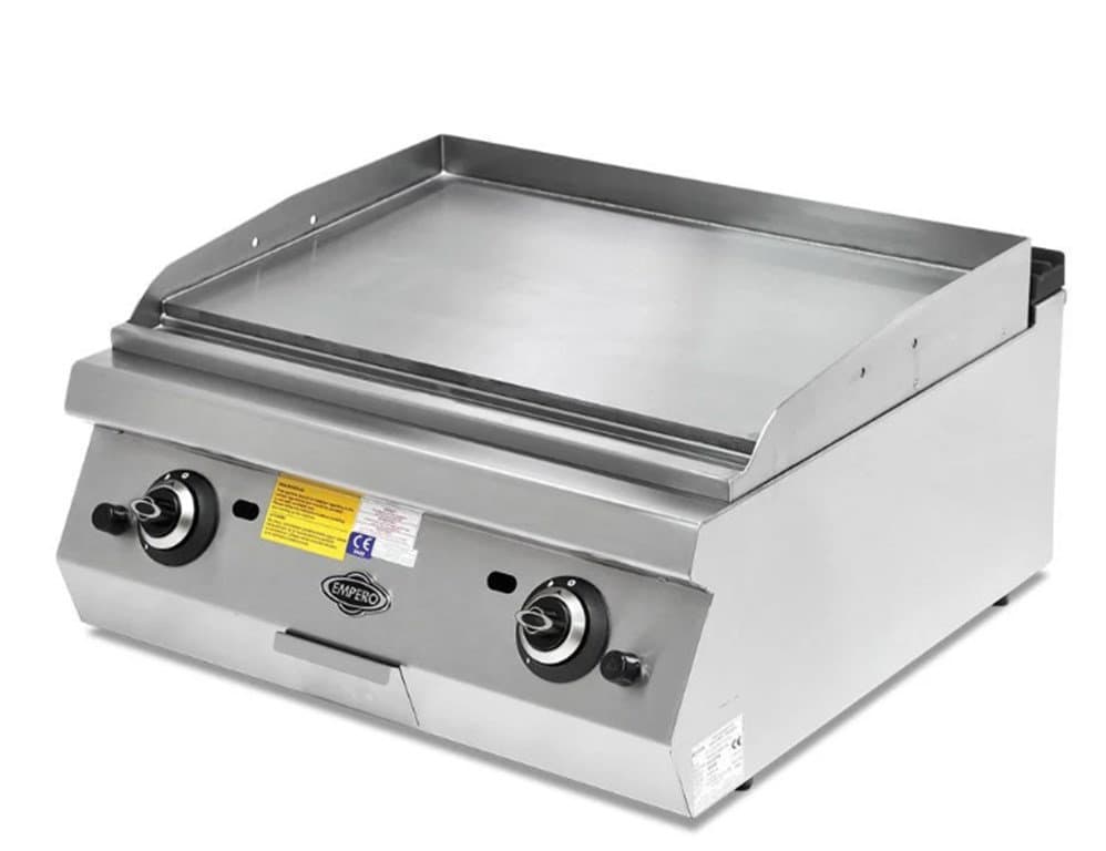 EMPERO 700 PLUS SERİSİ DÜZ KROM PLEYT GAZLI IZGARA