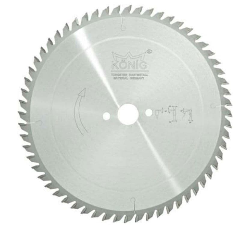 AHS Elmas Uçlu Ahşap Daire Testeresi ø200*3,00 mm-64 Diş