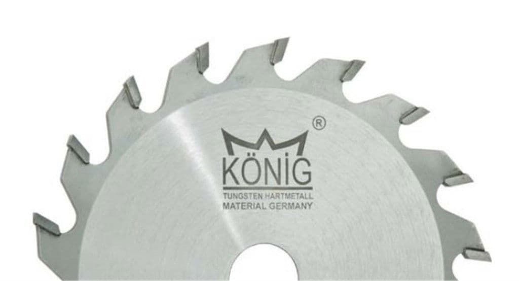 KNL Elmas Uçlu Kanal Ahşap Daire Testere ø150*6,00 mm-18 Diş