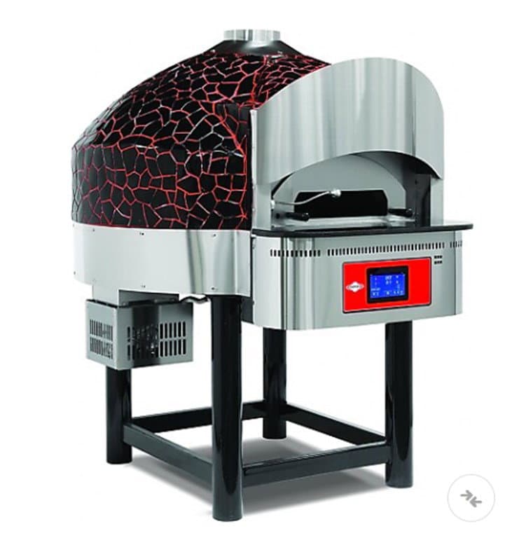 EMPERO EMP.SPO.04-D DİJİTAL GAZLI DÖNER TABANLI PİZZA FIRINI