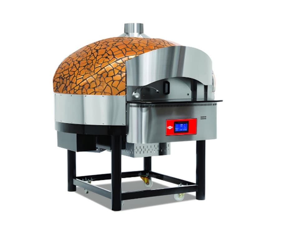 EMPERO EMP.SPO.04 GAZLI DÖNER TABANLI PİZZA FIRINI
