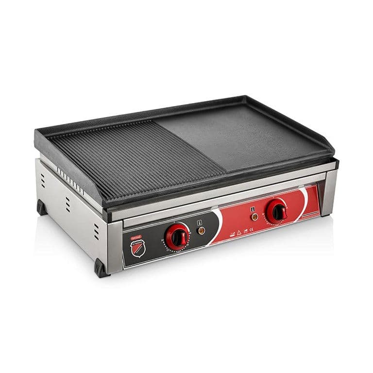 SILVERINOX ELEKTRİKLİ DÜZ DÖKÜM IZGARA 70 CM