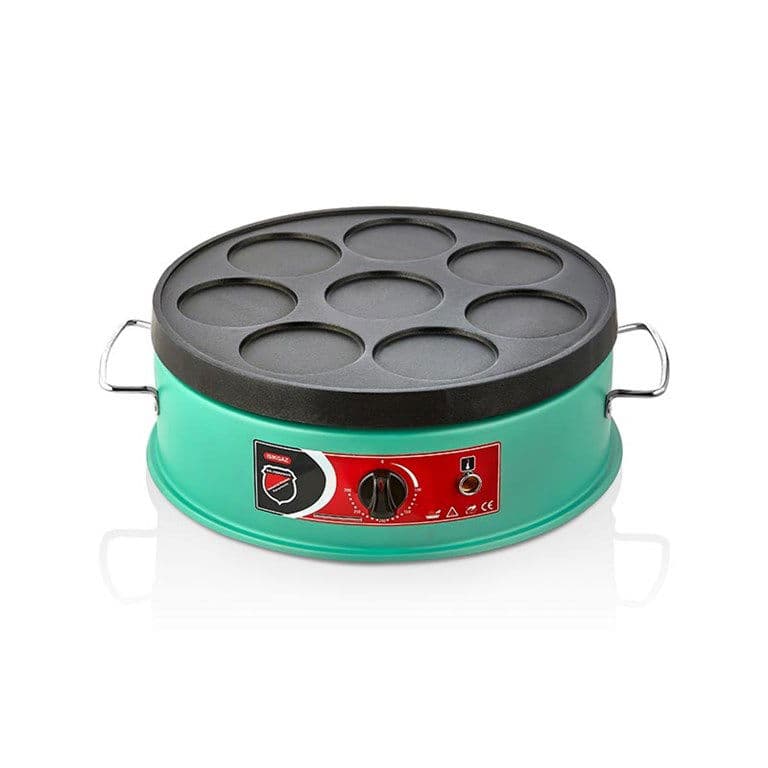 SILVERINOX YEŞİL İNOX 40 CM PANKEK MAKİNESİ