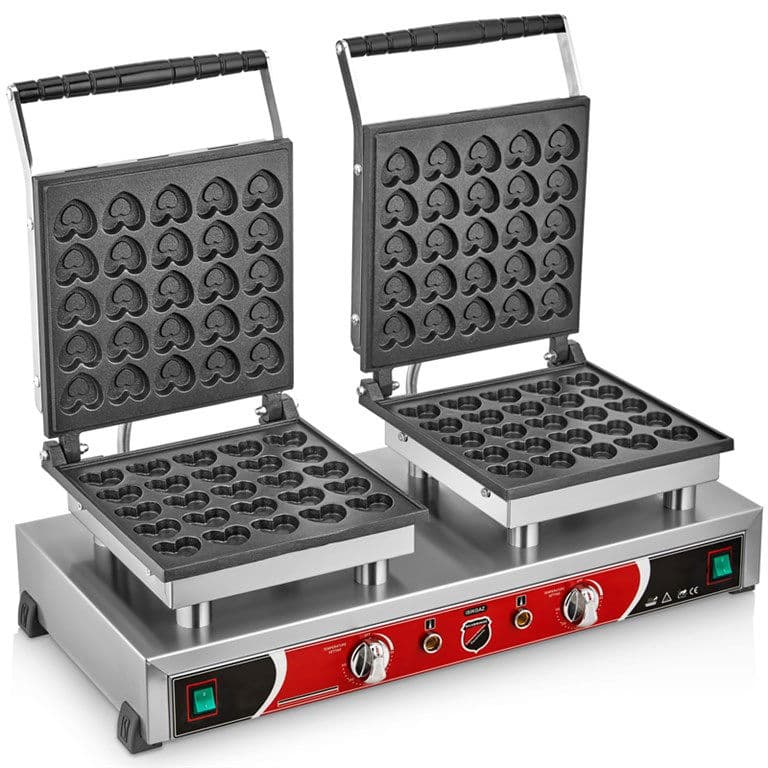 ÇİFTLİ KALPLİ KAPAKLI BUBBLE MAKİNESİ