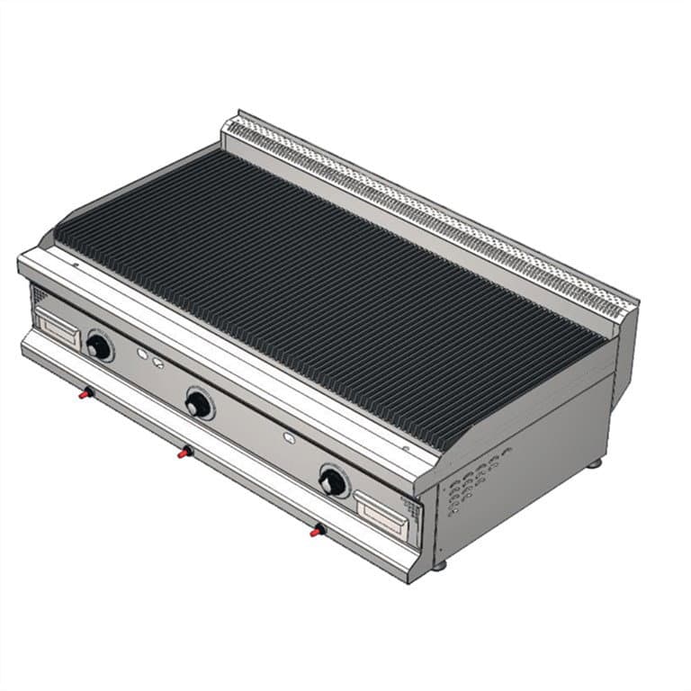 CSA INOX Set Üstü Doğalgazlı Lavataş Döküm Izgara