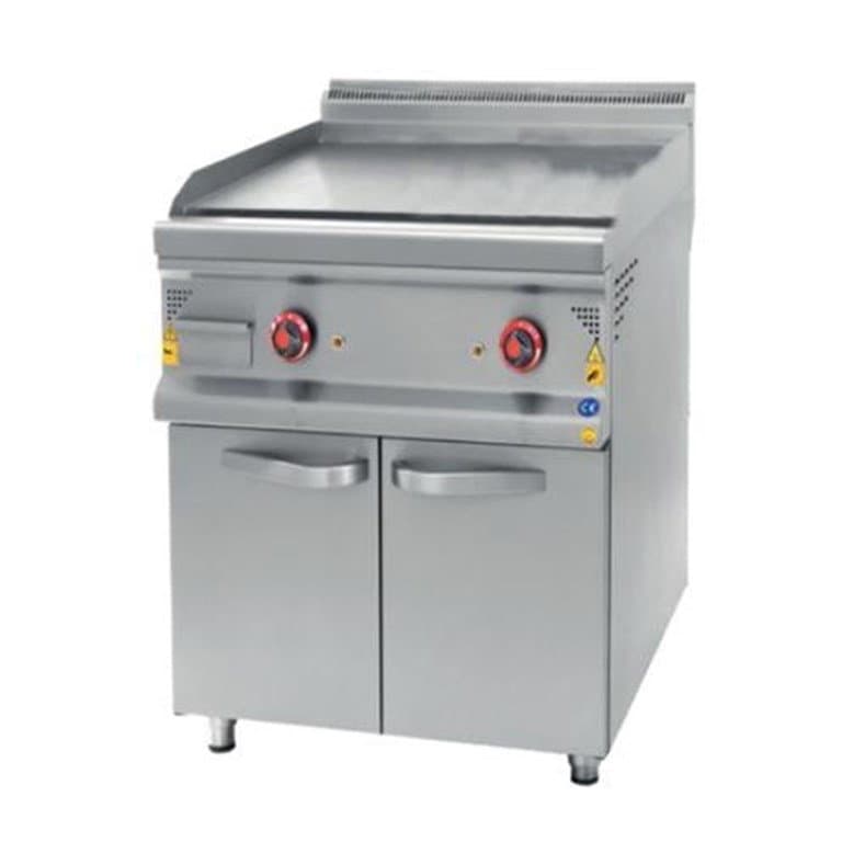 CSA INOX Dolaplı Elektrikli Pleyt Izgara (KROM PLEYT)