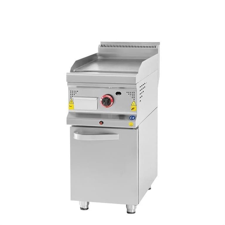 CSA INOX Dolaplı Doğalgazlı Pleyt Izgara (KROM PLEYT)