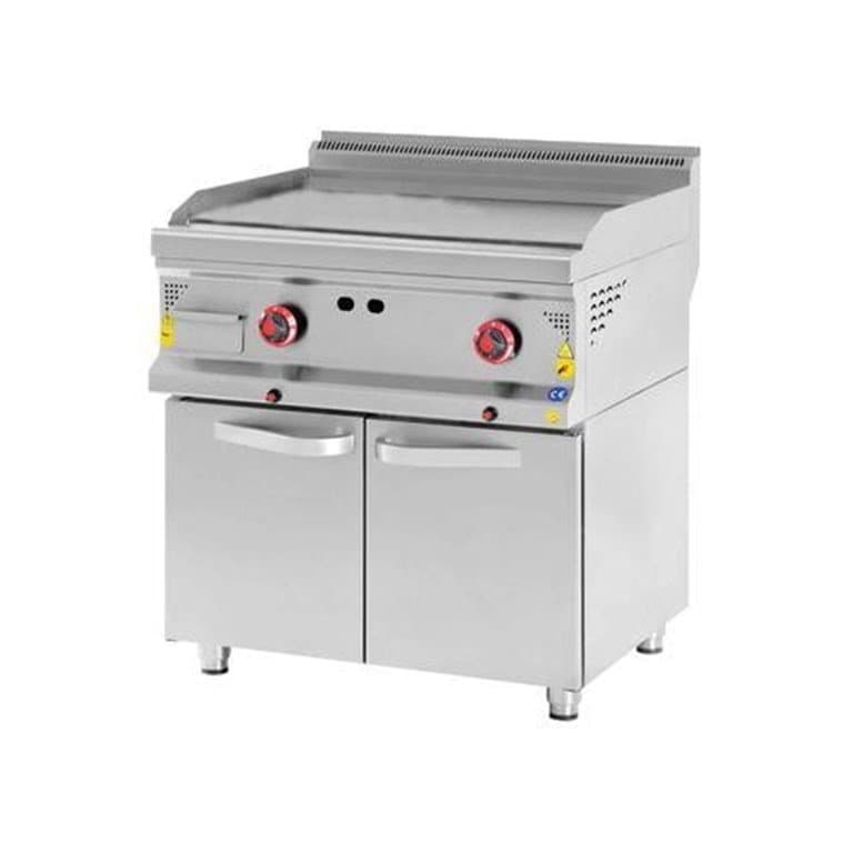 CSA INOX Dolaplı LPG Tüplü Pleyt Izgara (KROM PLEYT)