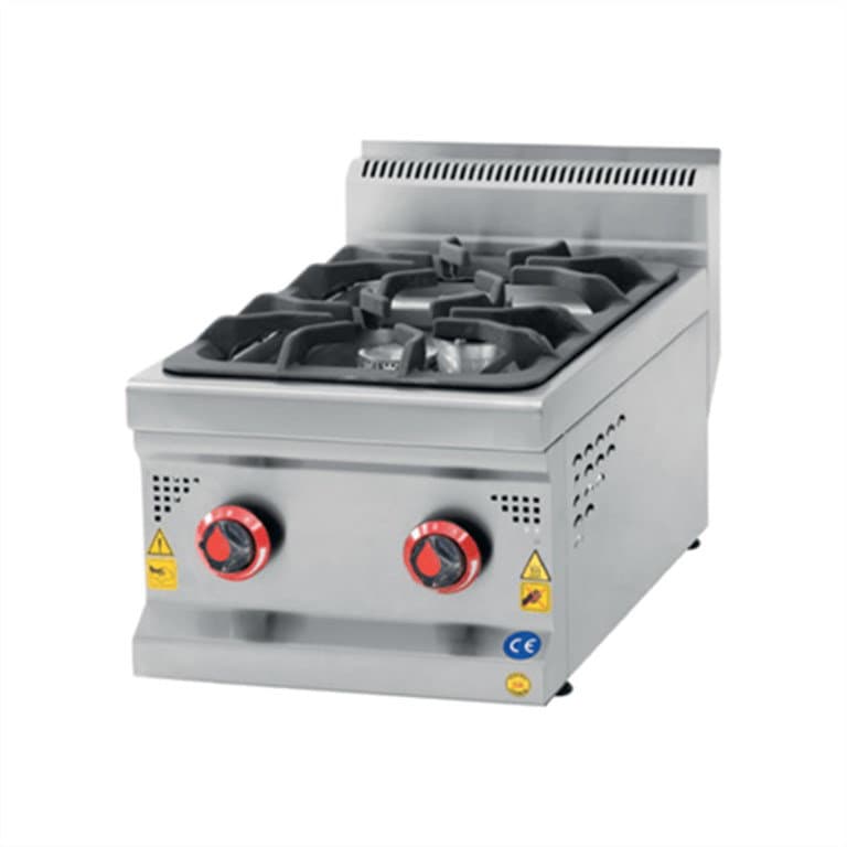 CSA INOX Set Üstü 2 Gözlü LPG Tüplü Ocak