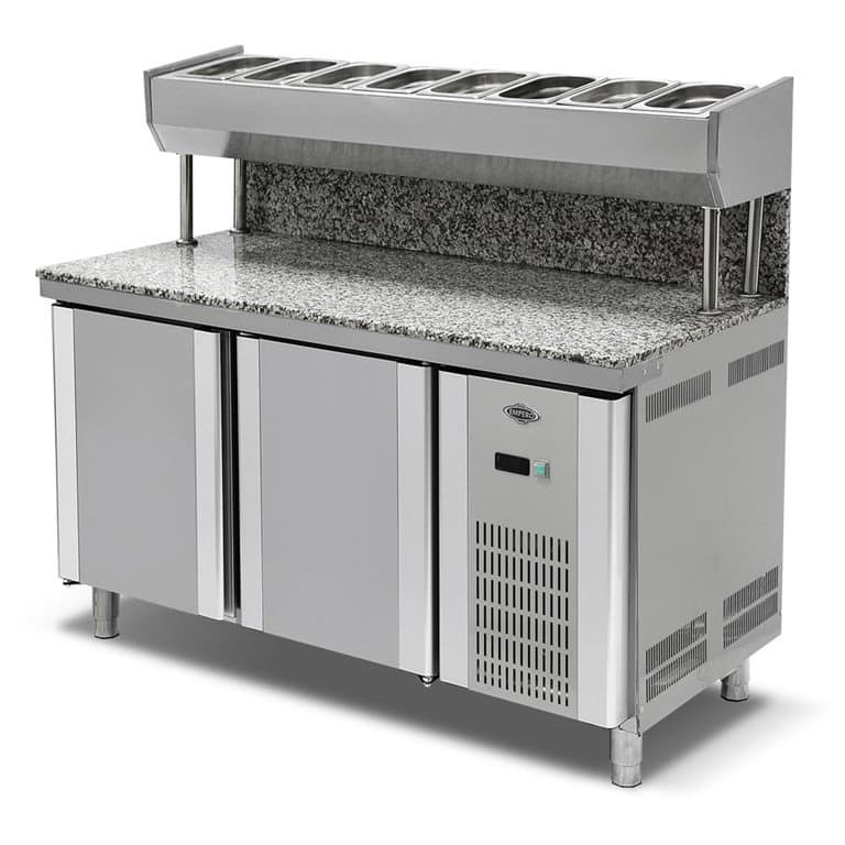 EMPERO GRANİTLİ PİZZA SALATA 3 KAPILI BUZDOLABI