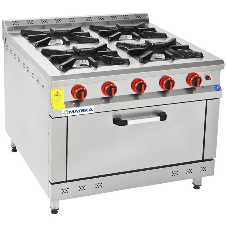 MATEKA 6’LI KUZİNE FIRINLI 150X100 CM