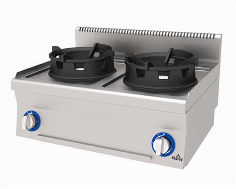 ATALAY 600 SERİSİ E AWO - 860 GAZLI WOK OCAK 2 BRULÖRLÜ