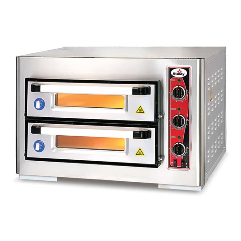 ATALAY APF - 50/2 ELEKTRİKLİ PİZZA FIRINI 50X50