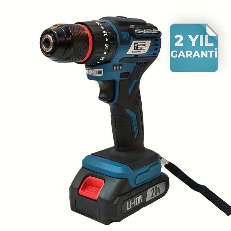 CATPOWER CAT 1320 20V 2AH AKÜLÜ DARBELİ KÖMÜRSÜZ VİDALAMA