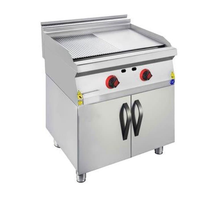 CSA Dolaplı Doğalgazlı Yarı Kanallı Izgara (Krom Pleyt)