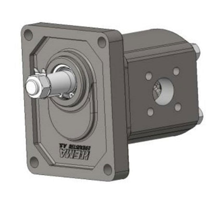 1CP - 2P1 Kapak Hidrolik Dişli Pompa Sağ Dönüş - 41 cm³/dev