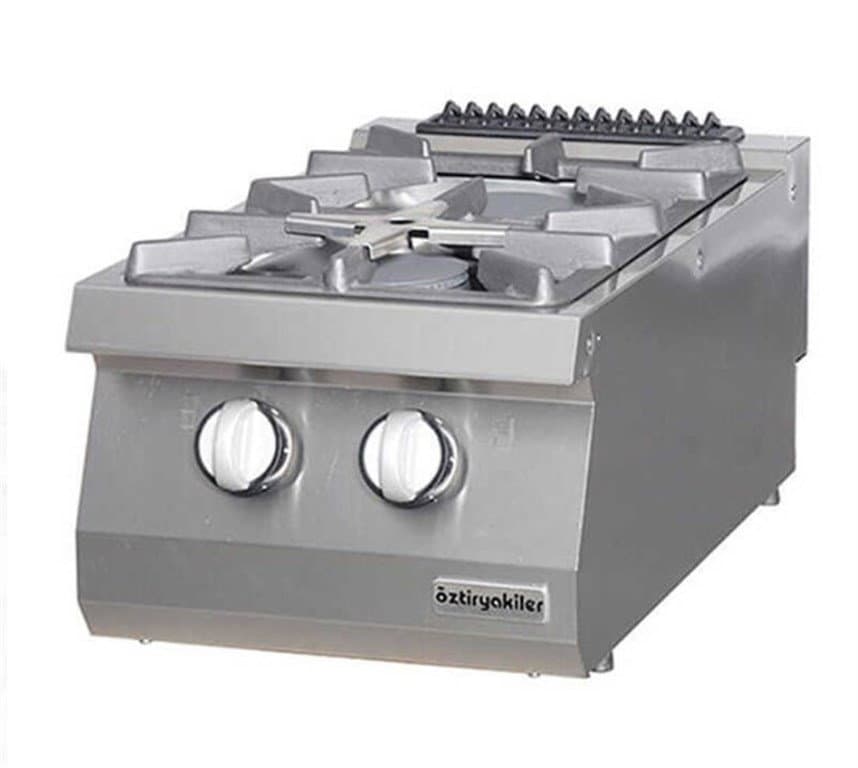 700 SERİ SET ÜSTÜ İKİLİ OCAK GAZLI 12 kW