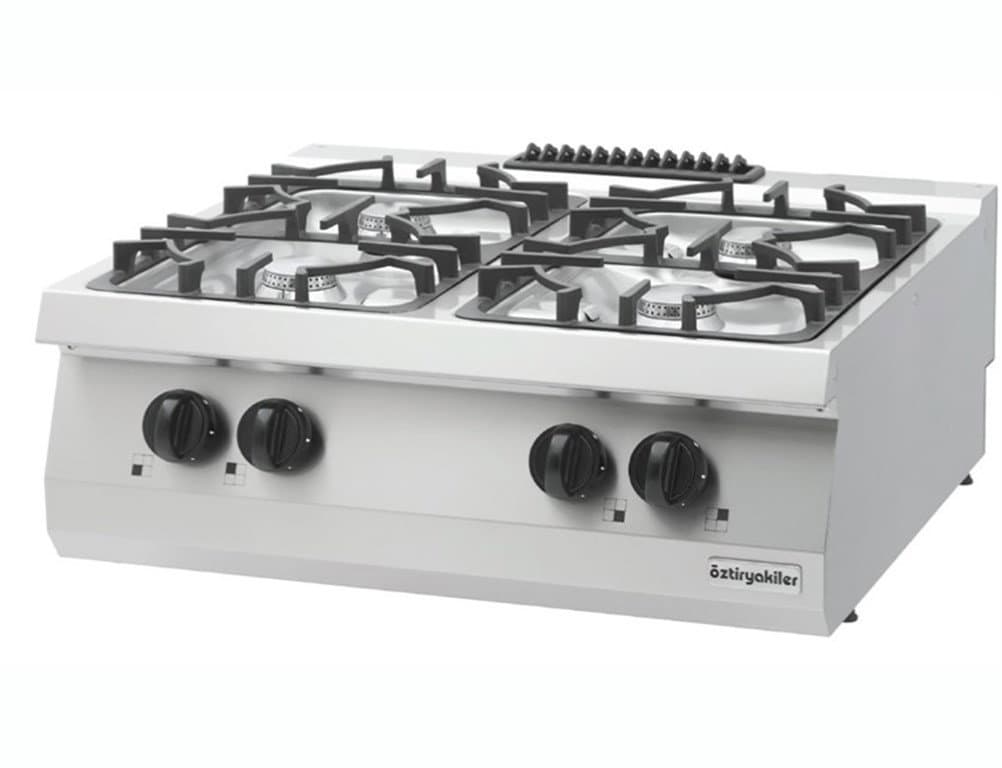 700 SERİ SET ÜSTÜ DÖRTLÜ OCAK GAZLI 27 kW