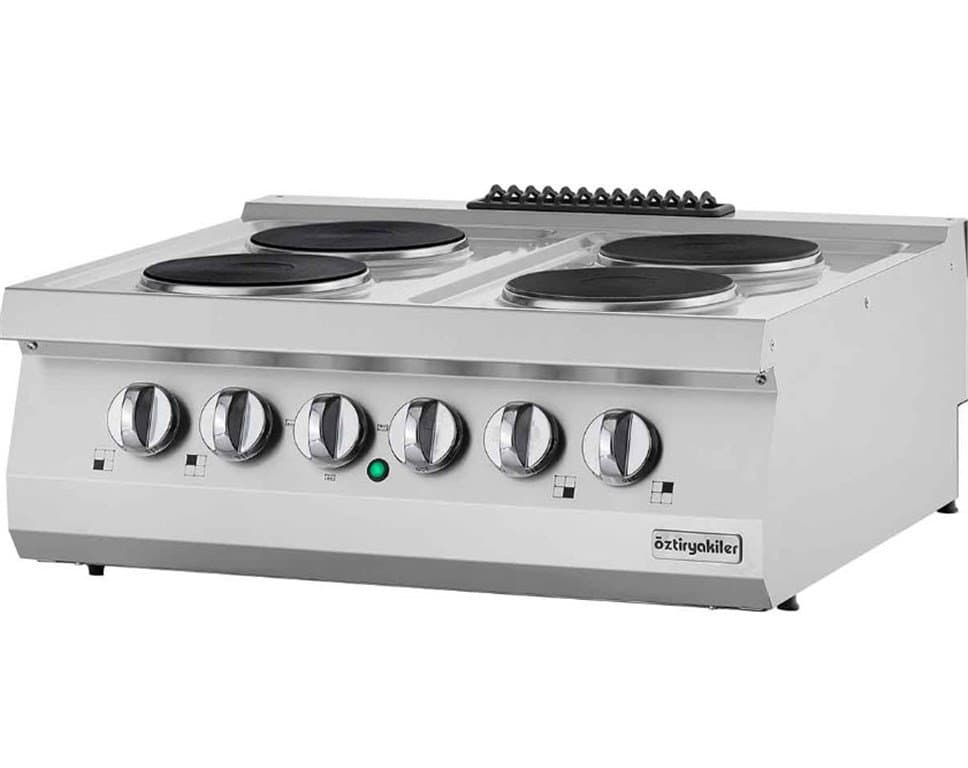 700 SERİ SET ÜSTÜ DÖRTLÜ OCAK ELEKTRİKLİ 10,4 kW