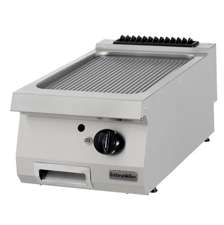 700 SERİ SET ÜSTÜ GRİLL PLATE OLUKLU GAZLI 7 kW