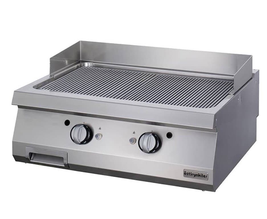 700 SERİ SET ÜSTÜ GRİLL PLATE OLUKLU GAZLI 14 kW