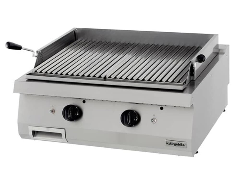 700 SERİ SET ÜSTÜ LAVATAŞLI IZGARA GAZLI 14 kW