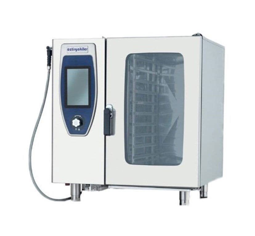 KONVEKSİYONLU KOMBİ FIRIN ELEKTRİKLİ 10*GN 1/1 KIZAKLI 19 kW