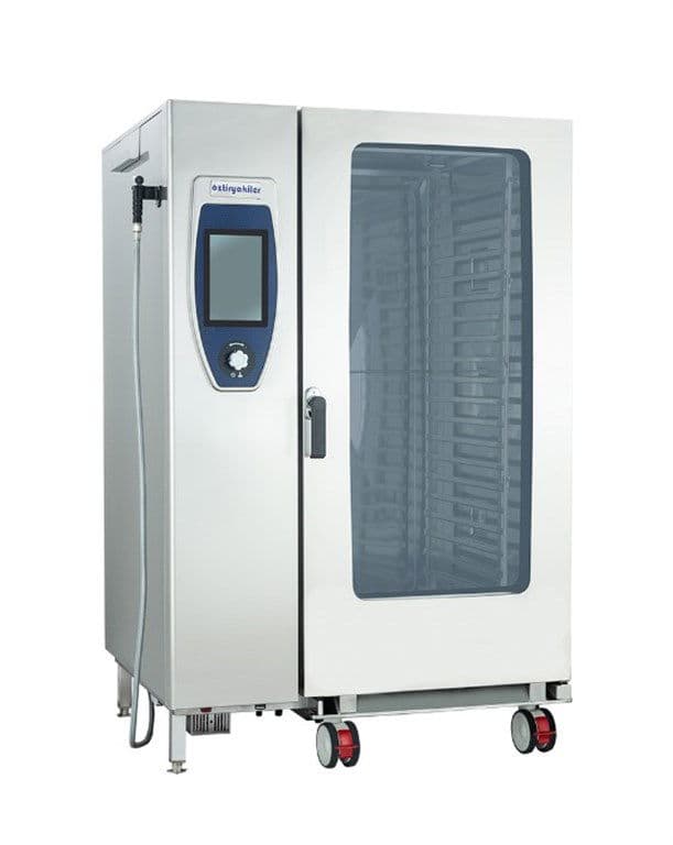 KONVEKSİYONLU KOMBİ FIRIN GAZLI 20*GN 2/1 TEPSİ KİT ARABALI
