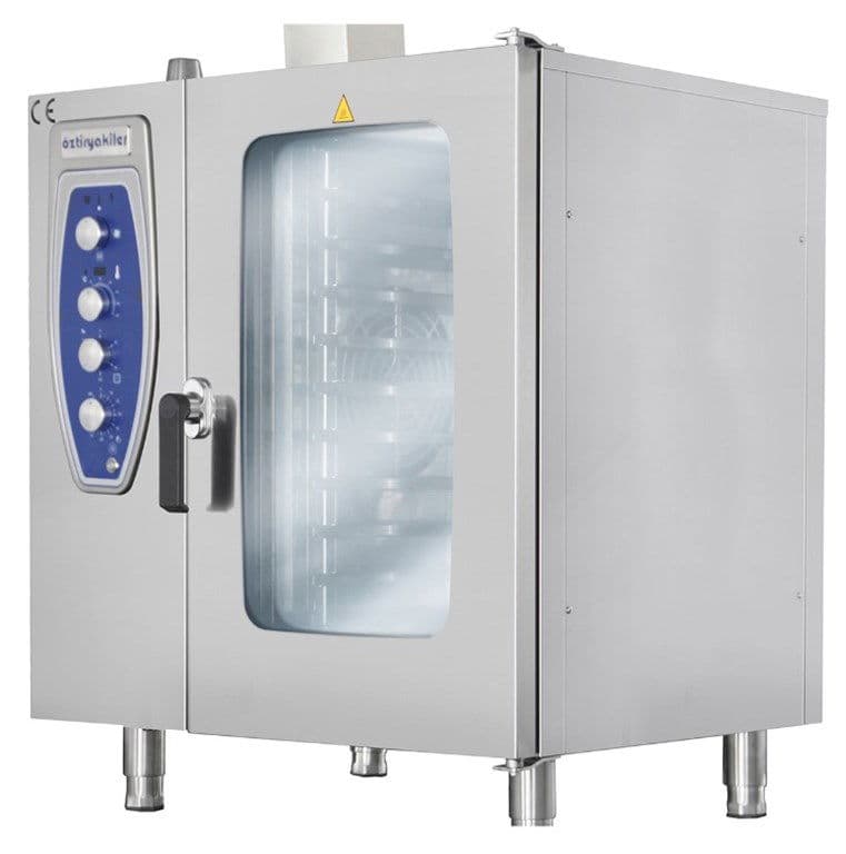 KONVEKSİYONLU FIRIN GAZLI 10*GN 2/1 KIZAKLI 30 kW