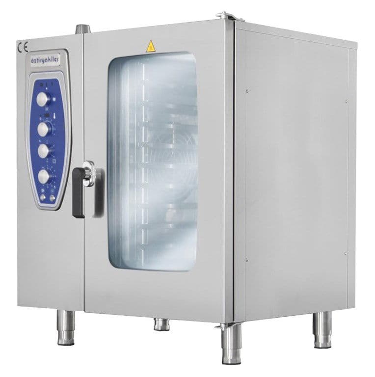 KONVEKSİYONLU FIRIN GAZLI 6*GN1/1 KIZAKLI 12 kW