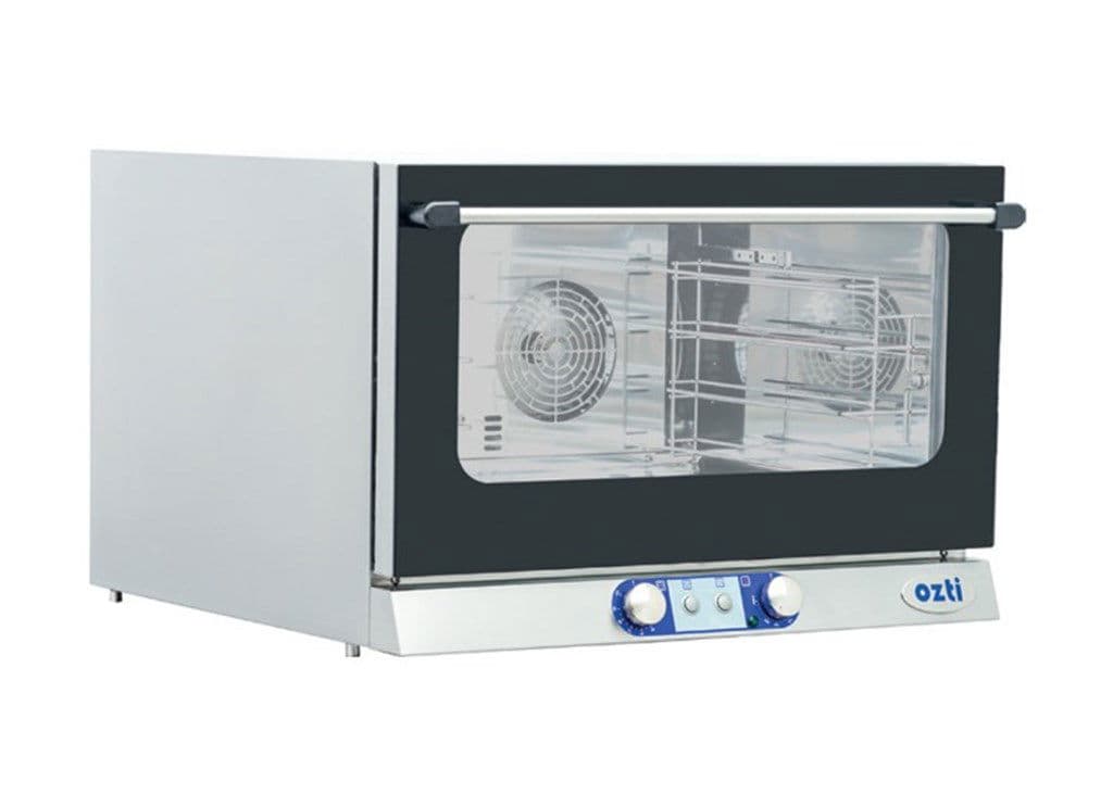 KONVEKSİYONLU FIRIN ELEKTRİKLİ 33x36 4 TEPSİLİ KIZAKLI