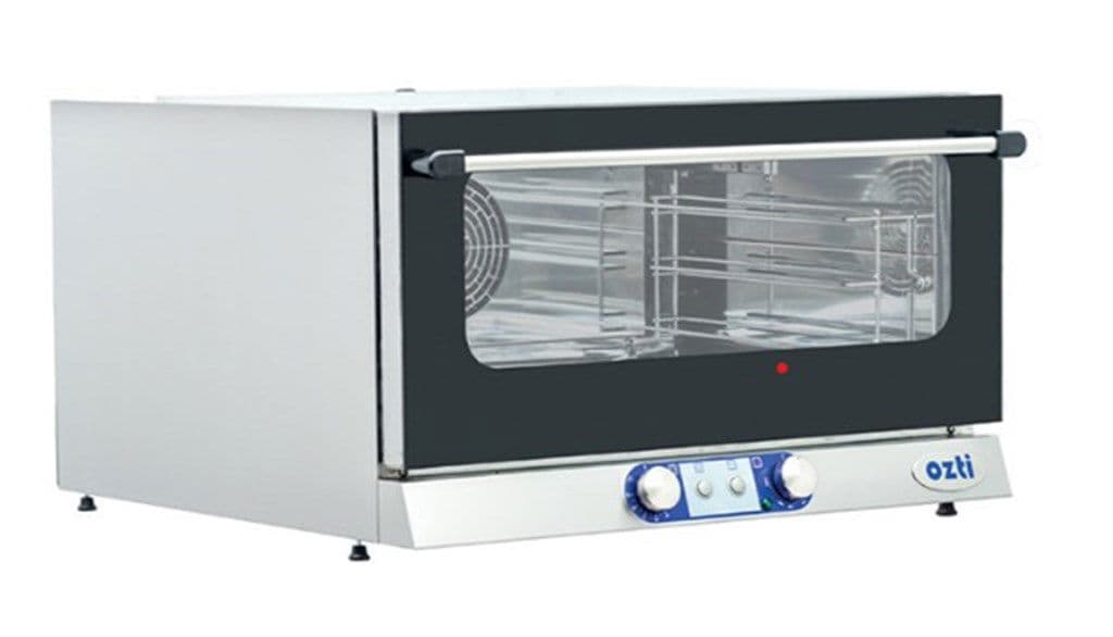 KONVEKSİYONLU FIRIN ELEKTRİKLİ 60x40 4 TEPSİLİ KIZAKLI 