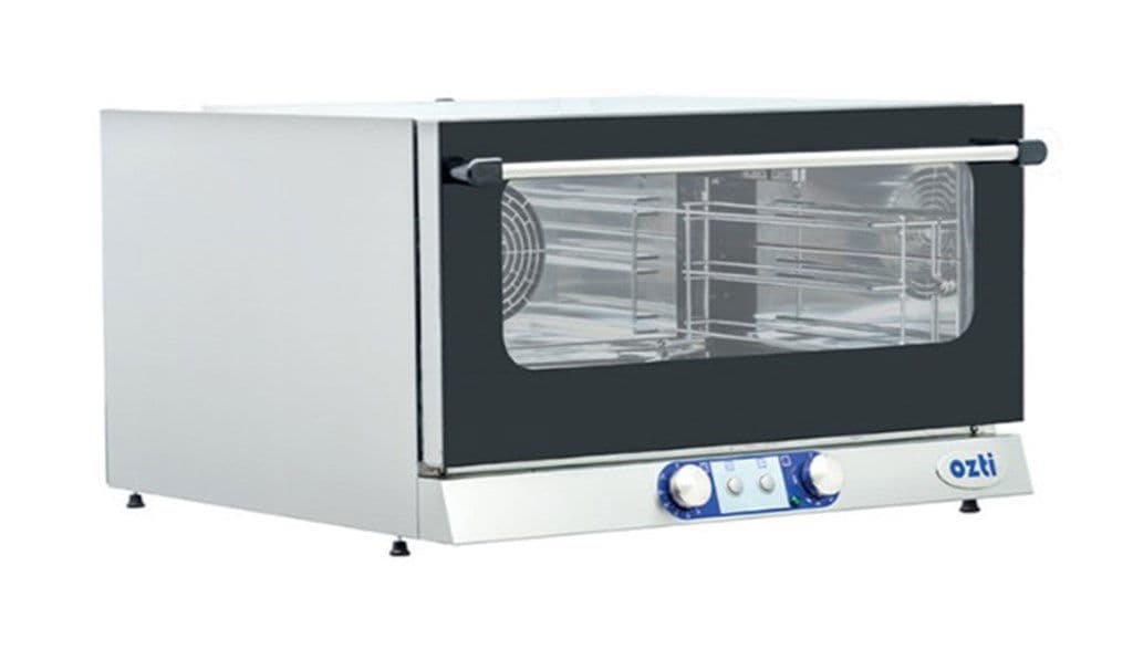 KONVEKSİYONLU FIRIN ELEK. 60x40 4 TEPSİLİ KIZAKLI E.K.-MNFZ.