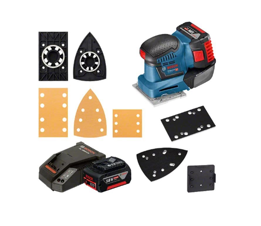 BOSCH GSS 18V-10 AKÜLÜ TİTREŞİMLİ ZIMPARA