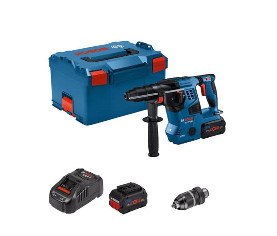 BOSCH 18V-28 CF AKÜLÜ SDS PLUS KIRICI DELİCİ MATKAP