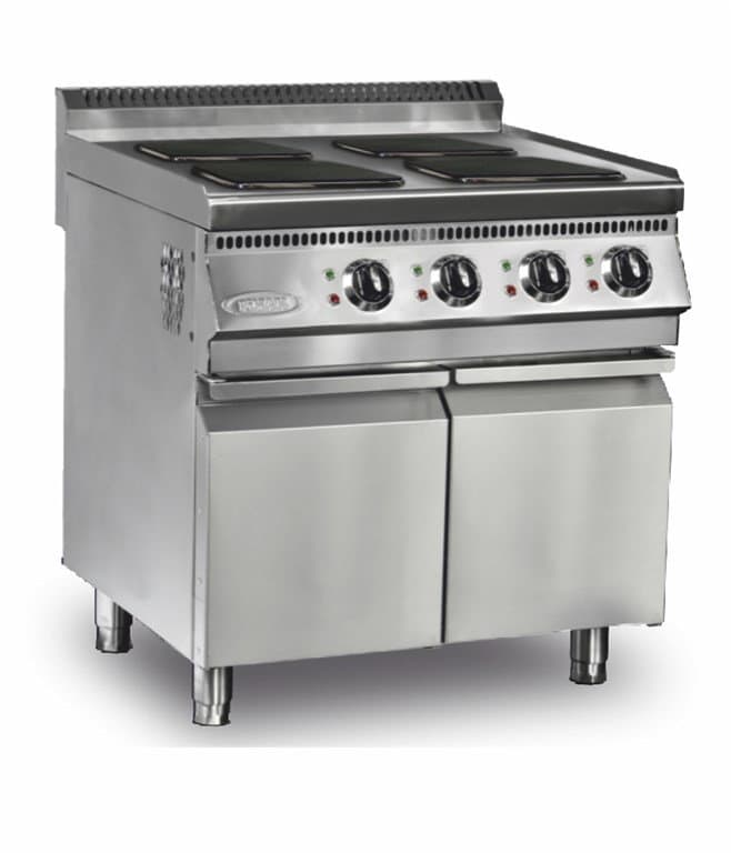 PİMAK 4 GÖZLÜ ALT DOLAPLI ELEKTRİKLİ OCAK 80X90X85 M068