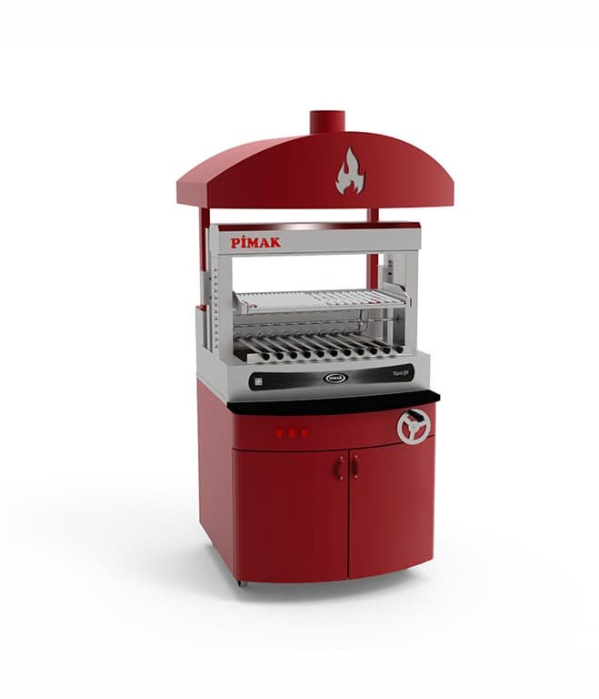 KMR-IZGR.SI KÖMÜRLÜ ASANSÖRLÜ IZGARA