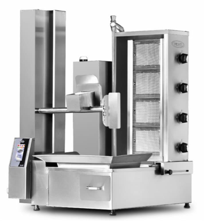 PİMAK 5+5 RADYANLI GAZLI OTOMATİK DÖNER ROBOTU PDR150-G