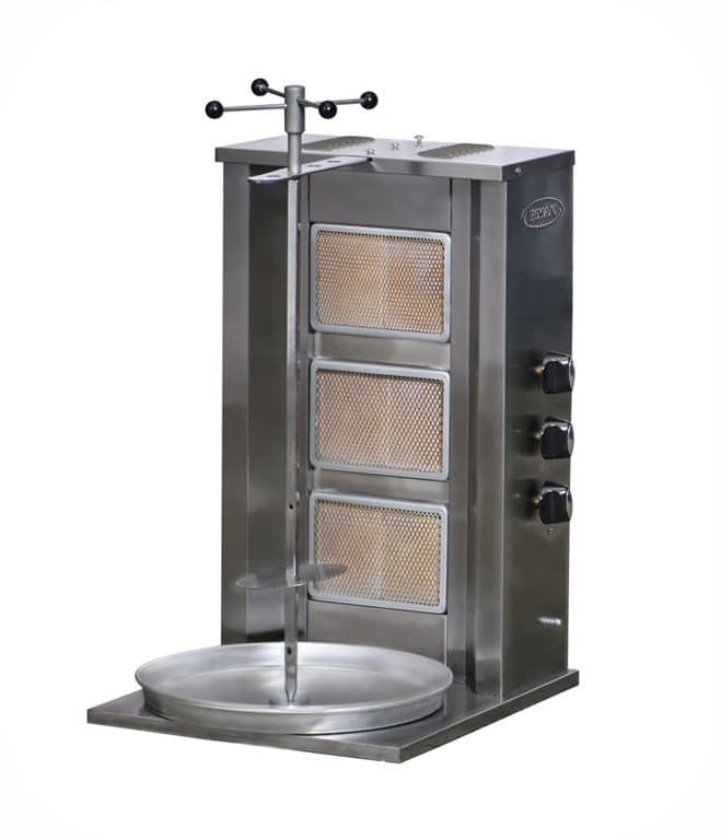 PİMAK EKONOMİK 3 LÜ DÖNER OCAĞI GAZLI LPG VE CE BELGELİ