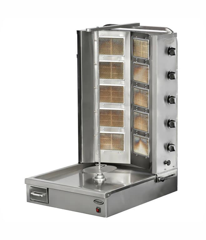 ALTTAN MOTORLU 5+5 V DÖNER OCAĞI GAZLI LPG VE CE BELGELİ