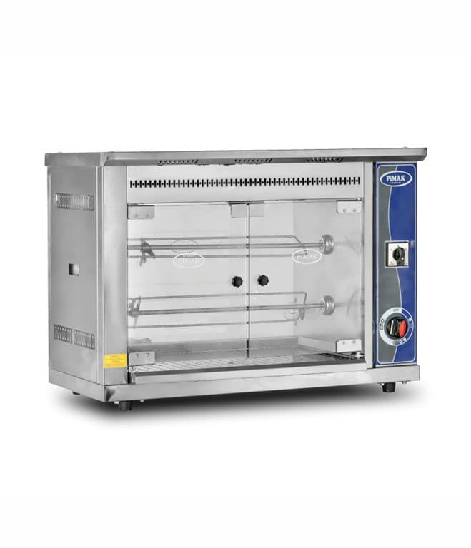 PİMAK M001-E ELEKTRİKLİ SETÜSTÜ PİLİÇ ÇEVİRME MAKİNESİ