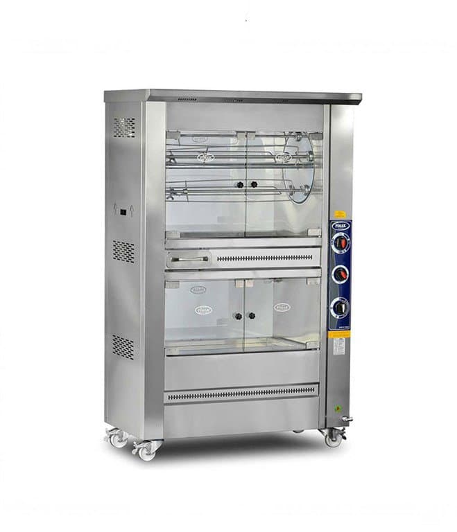 PİLİÇ ÇEVİRME MAKİNESİ TAMBURLU DİNLENDİRMELİ 25 KAPASİTELİ