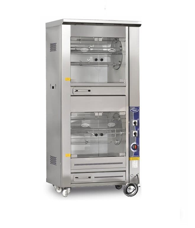 PİLİÇ ÇEVİRME MAKİNESİ ÇİFT KAT TAMBURLU 20+20 KAPASİTELİ