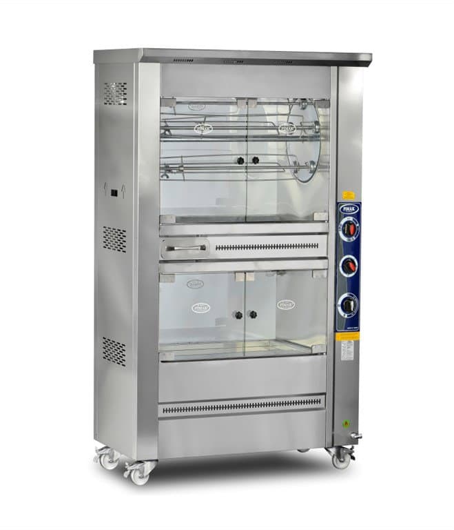 ELEKTRİKLİ PİLİÇ ÇEVİRME MAKİNESİ TAMBURLU 20 KAPASİTELİ