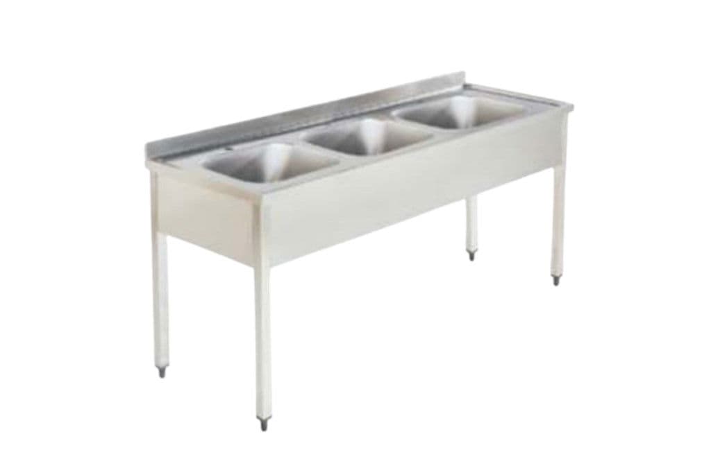 PİMAK ÜÇ EVYELİ TABAN RAFSIZ TEZGAH PIMAK.20070.98