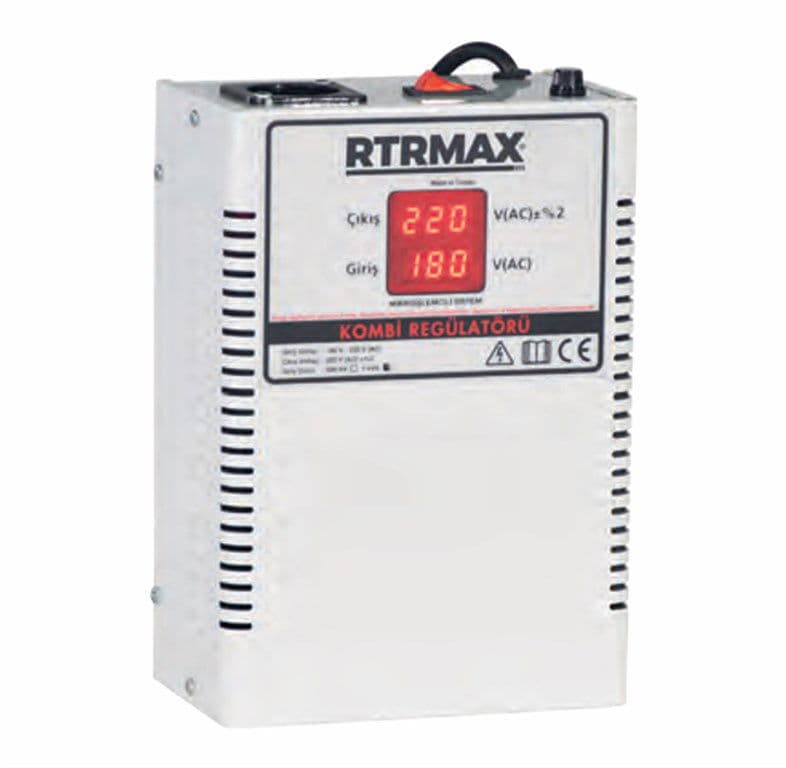 RTRMAX RTM5991 RÖLELİ MONOFAZE OTOMATİK VOLTAJ REGÜLATÖRÜ